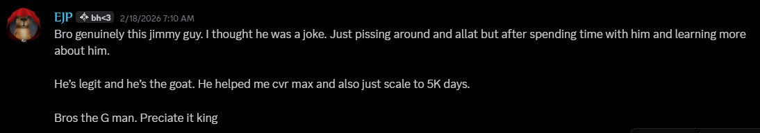 EJP: scaled to 5K days