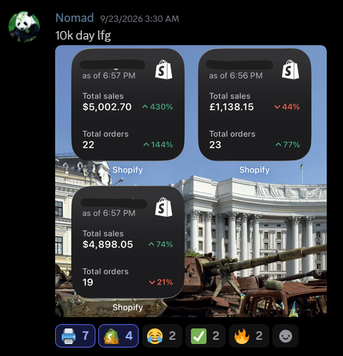 Nomad: 10k day